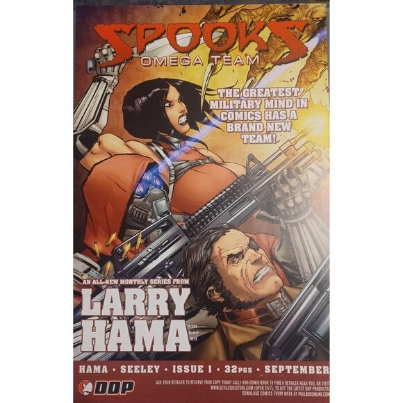 Spooks Omega Team #0 VF/NM ; Devil's Due - Picture 3 of 3
